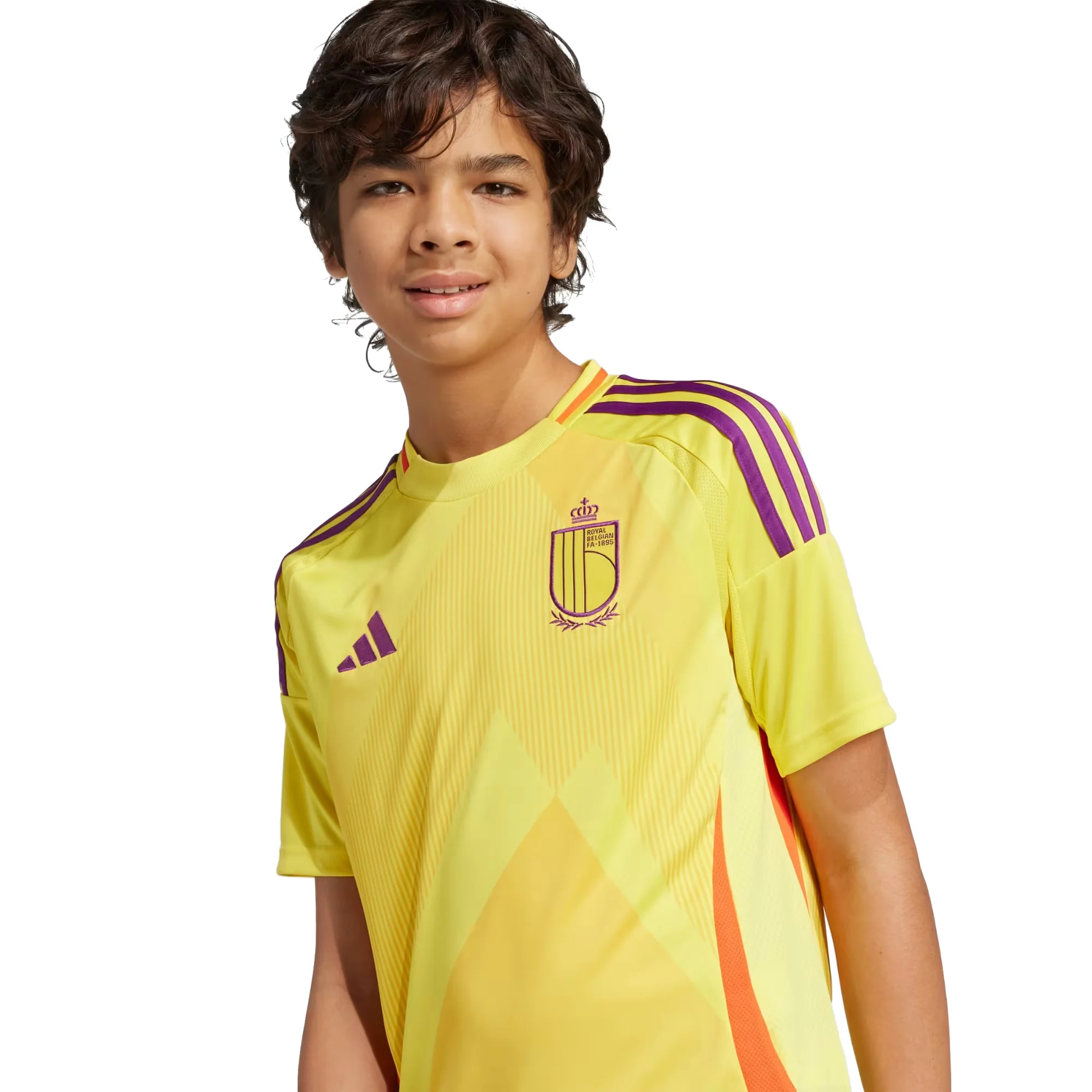 Belgium Women's 25 Away Football Shirt - Junior - Image 4