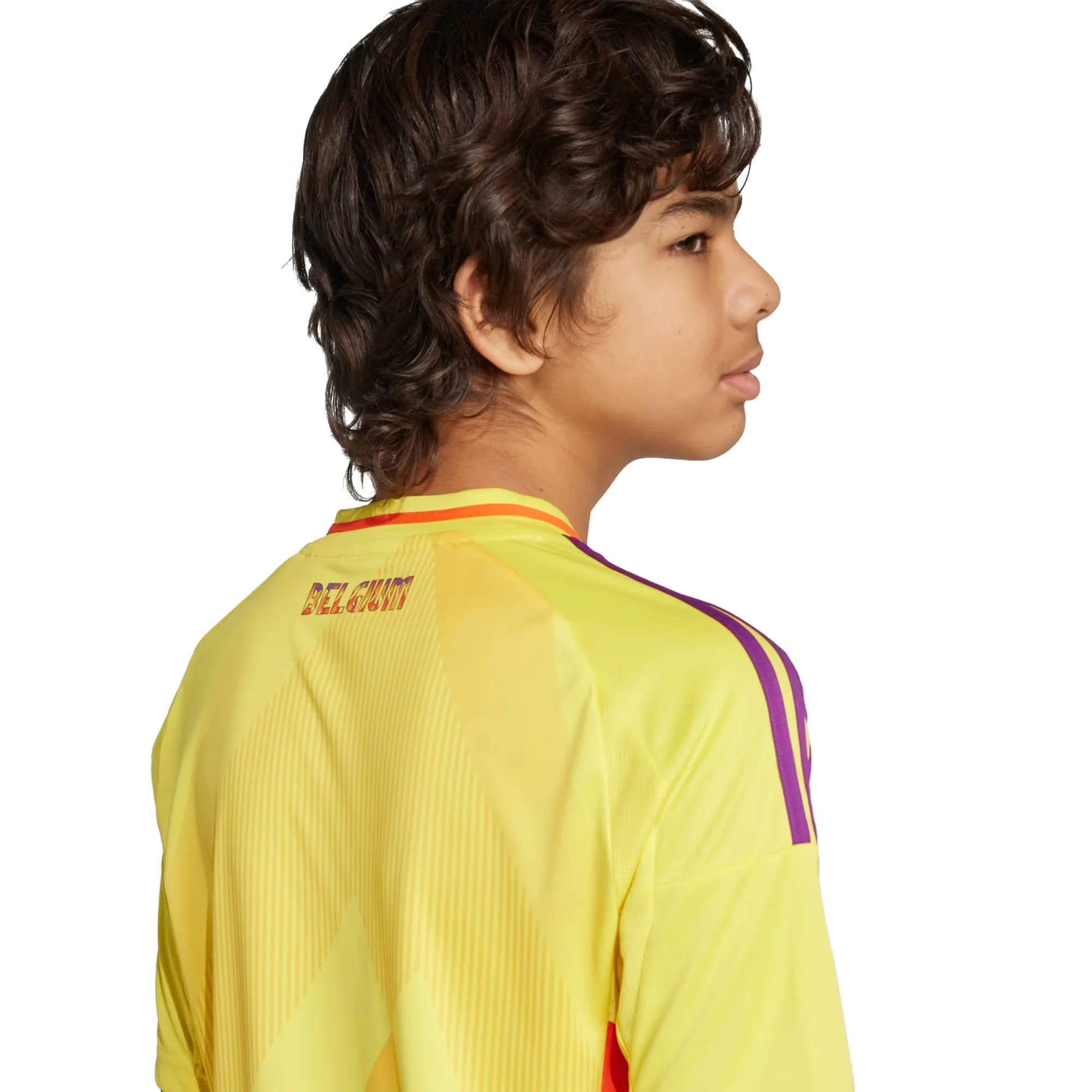 Belgium Women's 25 Away Football Shirt - Junior - Image 5