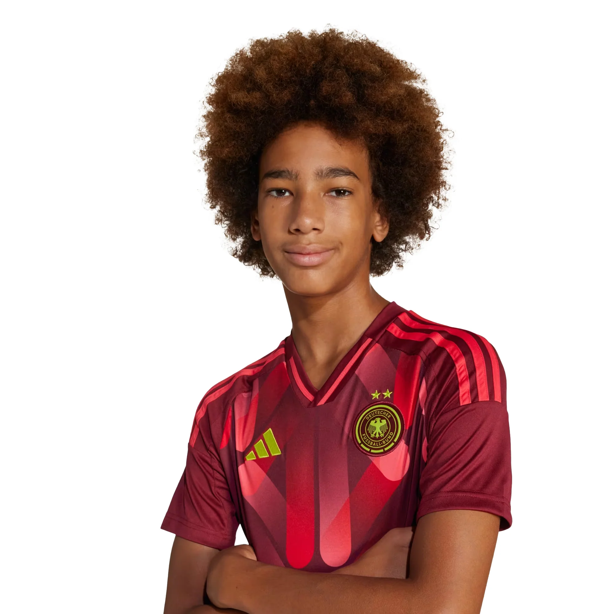 Germany Women's 25 Away Football Shirt - Junior - Image 4